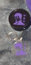 Load image into Gallery viewer, Custom Wee'd Roll SPICE Grinder OR Keychain with GIFT of 1/4 PREMIUM flower (choice of strand)