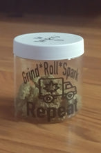 Load image into Gallery viewer, Choice Between Custom Wee'd Roll UP Reusable Storage Jar with GIFT of 1/4 EXOTIC flower (choice of strand)