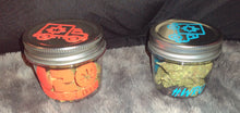 Load image into Gallery viewer, Customized Wee'd Roll Up Jar OR Lighter with GIFT of 1/4 TOP SHELF Flower