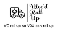 Custom Wee'd Roll Up Sticker/Decal with GIFT of a TOP SHELF .5 pre-roll (choice of strain)